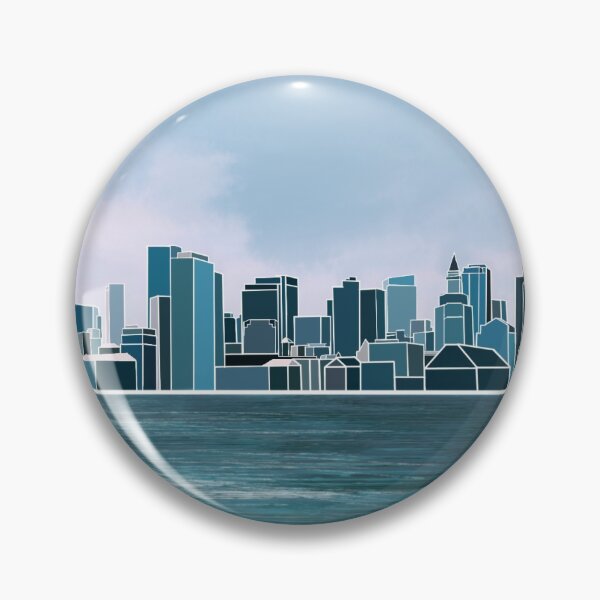Item preview, Boston Skyline designed and sold by michelleiovino.