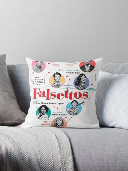 Item preview, Falsettos 2016 Poster designed and sold by SoggyCheeseFry.