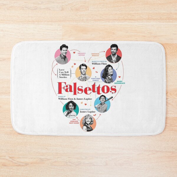 Item preview, Falsettos 2016 Poster designed and sold by SoggyCheeseFry.