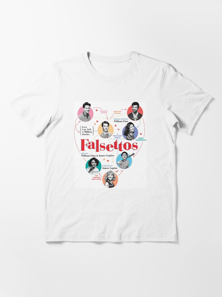 Alternate view of Falsettos 2016 Poster Essential T-Shirt