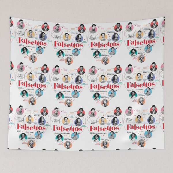 Item preview, Falsettos 2016 Poster designed and sold by SoggyCheeseFry.