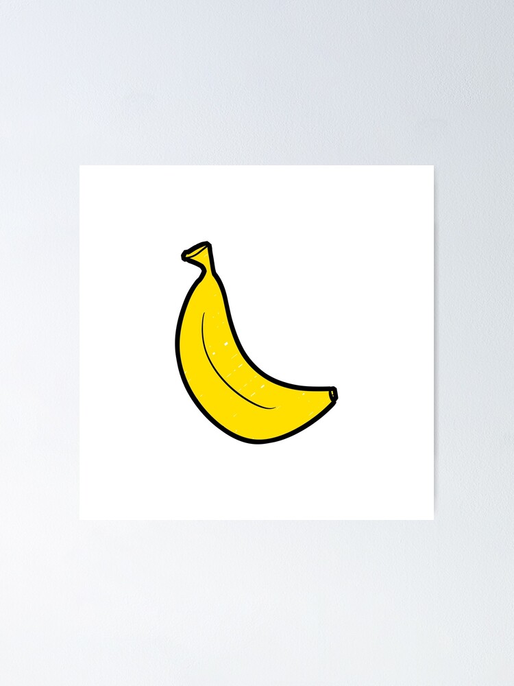 Cartoon Banana Pattern and Print