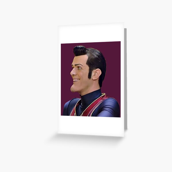 Robbie Rotten Legend R I P Greeting Card By Hypetype Redbubble - robbie rotten roblox