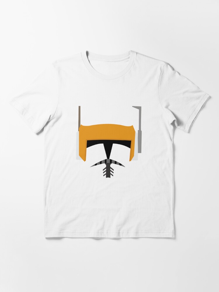 Commander Cody Helmet Art T Shirt By Jwgraphics Redbubble - roblox commander cody shirt