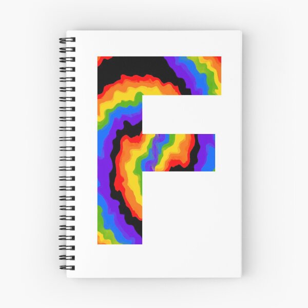 Artikelvorschau, Buchstabe F Regenbogen entworfen und verkauft von NYXFN.