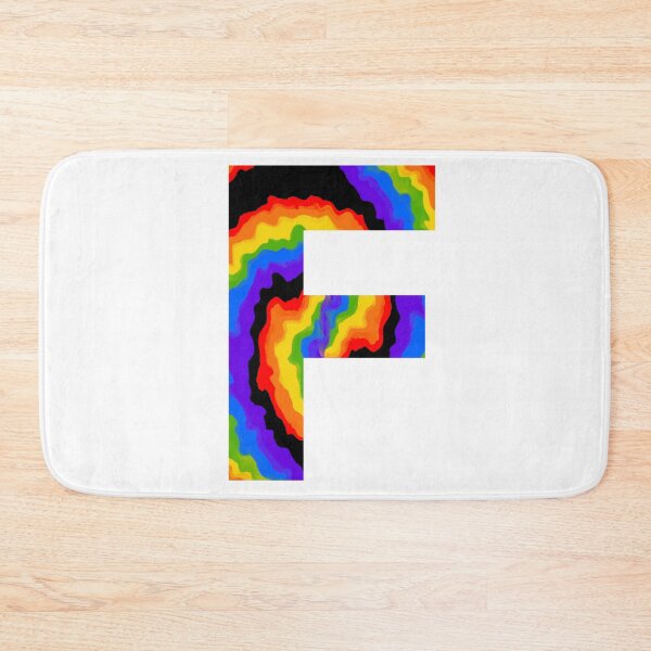 Artikelvorschau, Buchstabe F Regenbogen entworfen und verkauft von NYXFN.