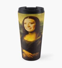 poot lovato/ mona lisa Travel Mug