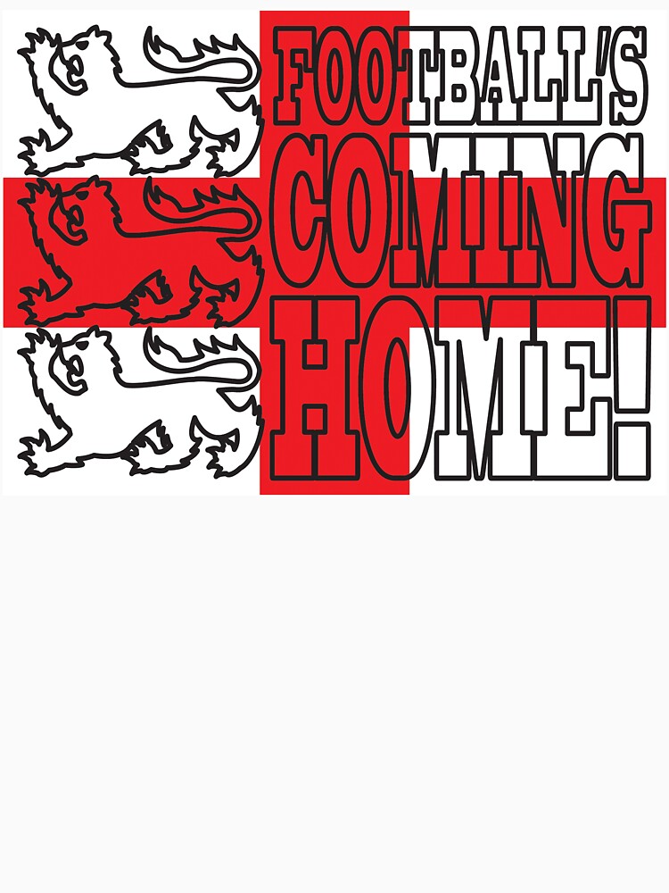 "Football's Coming Home" T-shirt by Fulep | Redbubble