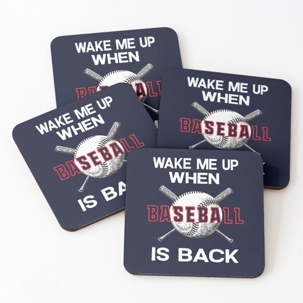 Item preview, Wake me up when baseball is back designed and sold by Merch By ika.