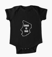 Chad Is Rad - White One Piece - Short Sleeve