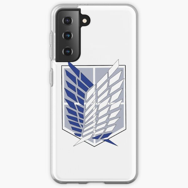 Einfacher Angriff auf das Titan Survey Corps-Logo Samsung Galaxy Flexible Hülle