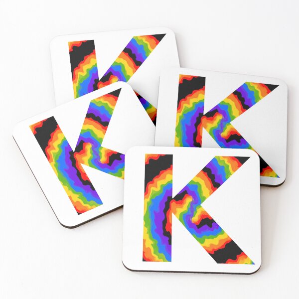 Artikelvorschau, Buchstabe K Regenbogen entworfen und verkauft von NYXFN.