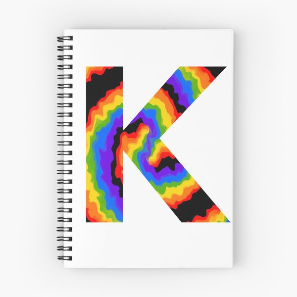 Artikelvorschau, Buchstabe K Regenbogen entworfen und verkauft von NYXFN.