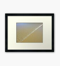 Wave Form Framed Print
