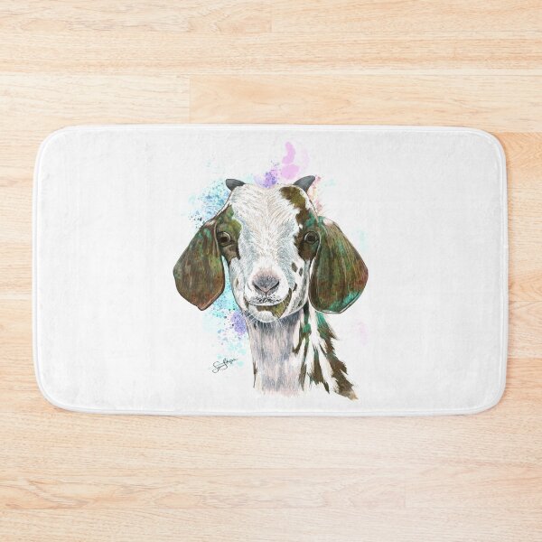 Item preview, Kiko Goat Splash Watercolor designed and sold by slaterza.