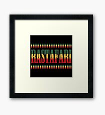 Rastafari Gerahmtes Wandbild