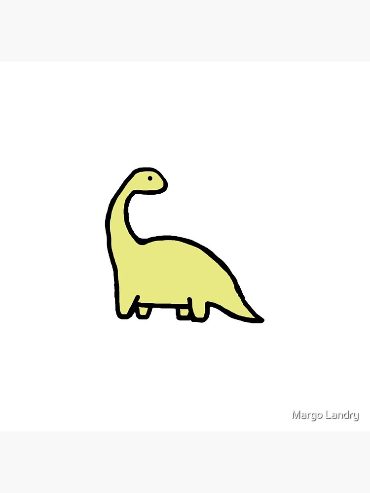 cute yellow dino