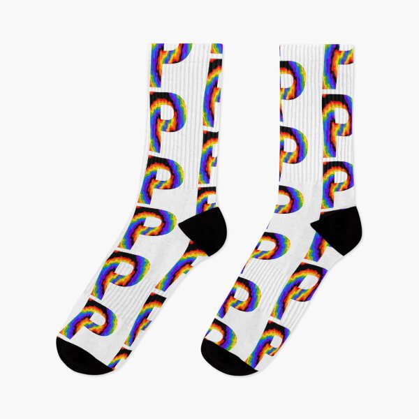Item preview, Letter P Rainbow designed and sold by NYXFN.