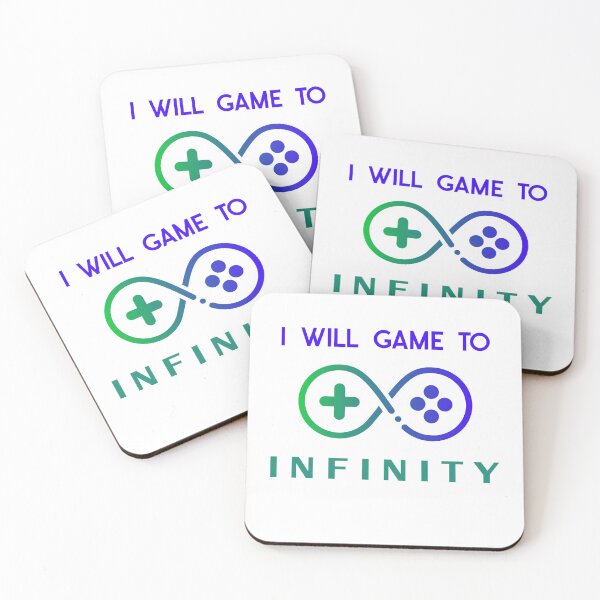 Item preview, I Will Game To Infinity designed and sold by Obiscidan.