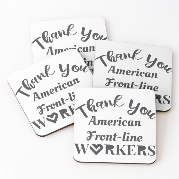 Item preview, Thank you American Front-line Wrokers designed and sold by marosharaf.