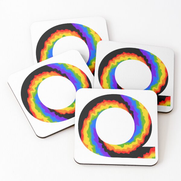 Item preview, Letter Q Rainbow designed and sold by NYXFN.