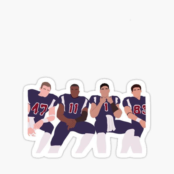 All American Football Squad Sticker