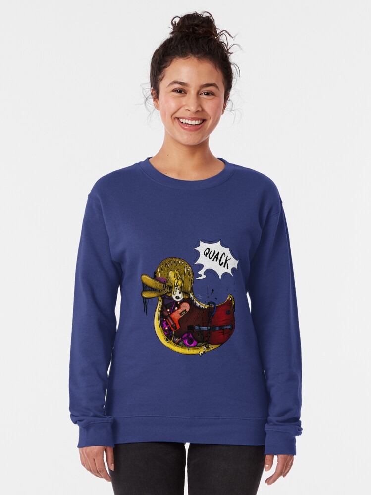Alternate view of rubber. Pullover Sweatshirt