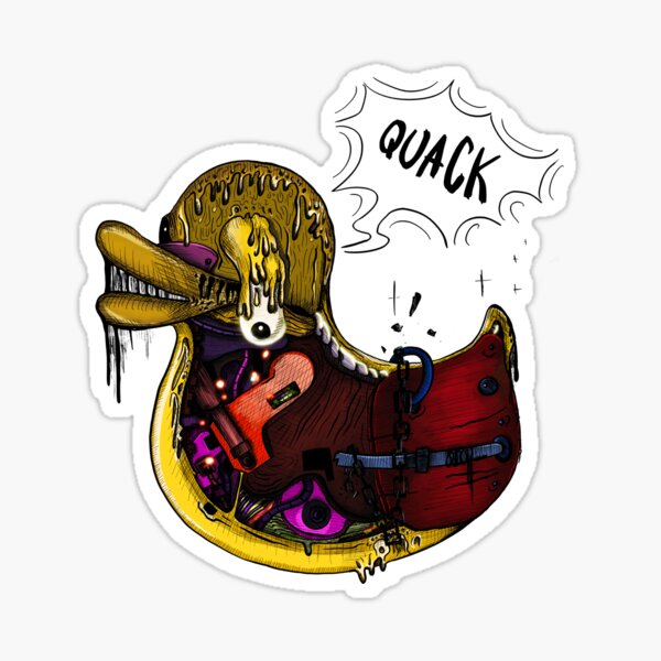rubber. Sticker