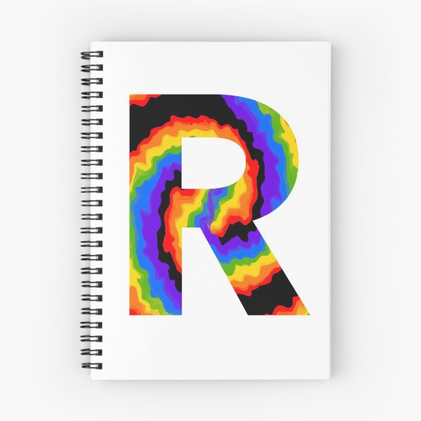 Artikelvorschau, Buchstabe R Regenbogen entworfen und verkauft von NYXFN.