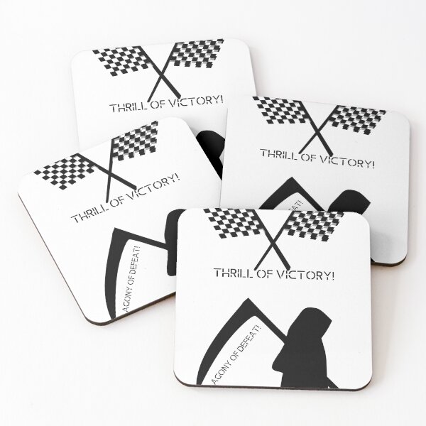 Item preview, Thrill of victory, Agony of defeat! designed and sold by Souperjumble.