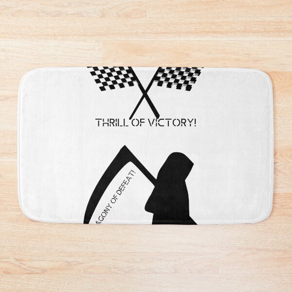 Item preview, Thrill of victory, Agony of defeat! designed and sold by Souperjumble.