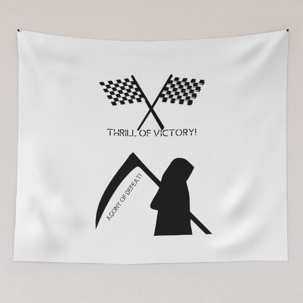 Item preview, Thrill of victory, Agony of defeat! designed and sold by Souperjumble.