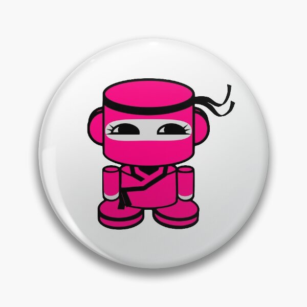 Item preview, Ninja O'BOT Toy Robot (Pink) designed and sold by Carbon-Fibre Media.