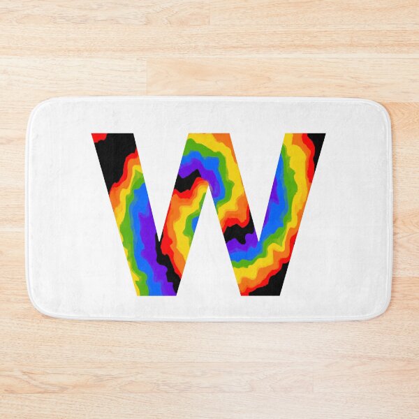 Artikelvorschau, Buchstabe W Regenbogen entworfen und verkauft von NYXFN.