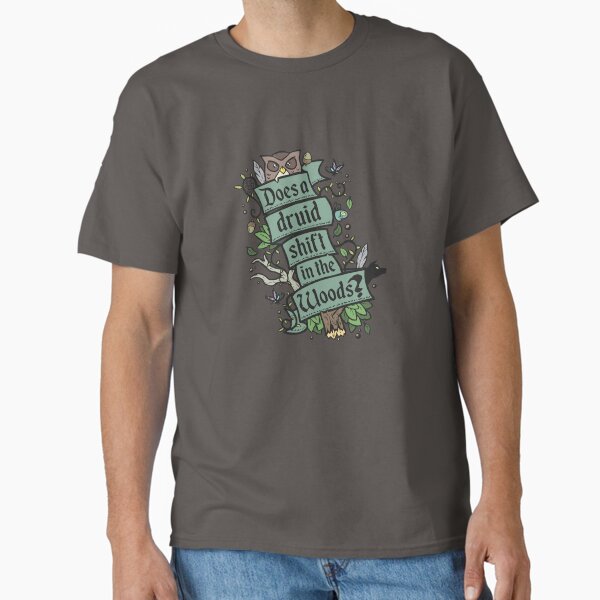 Item preview, Does a Druid shift in the woods? designed and sold by firespriteuk.