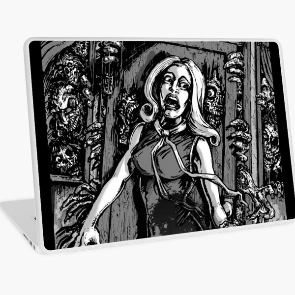 House of Zombies Laptop Skin