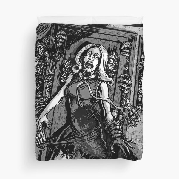 House of Zombies Duvet Cover