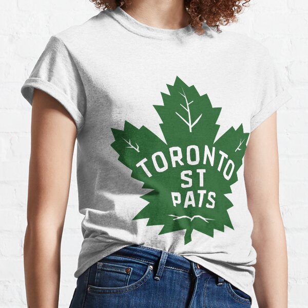 Toronto Maple Leafs shamrock hockey tree St Patrick's day shirt