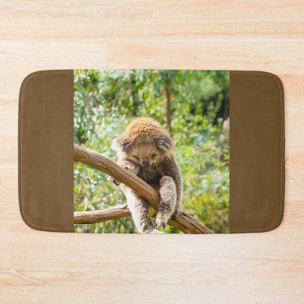 Item preview, Koala with leg hooked over gum branch. designed and sold by Anne Scantlebury.
