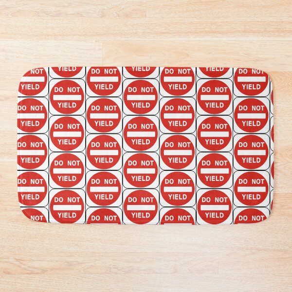 Item preview, Do Not Yield designed and sold by Carbon-Fibre Media.
