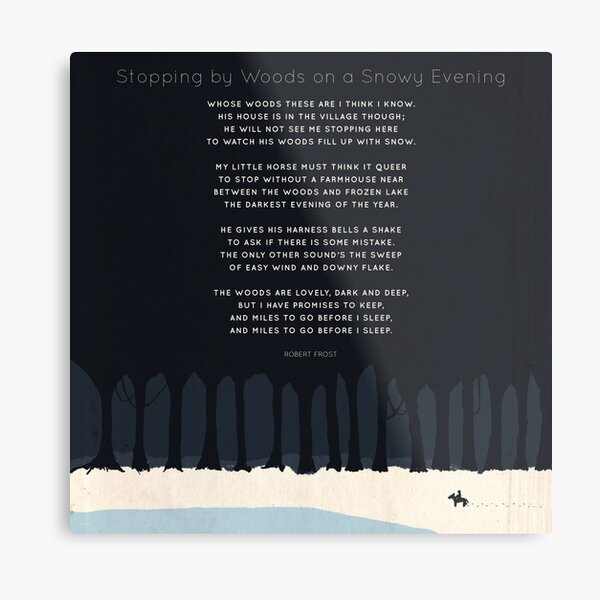 Robert Frost Metal Print