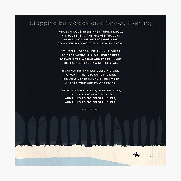 Robert Frost Photographic Print