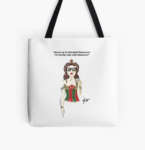 starbucks net tote bag