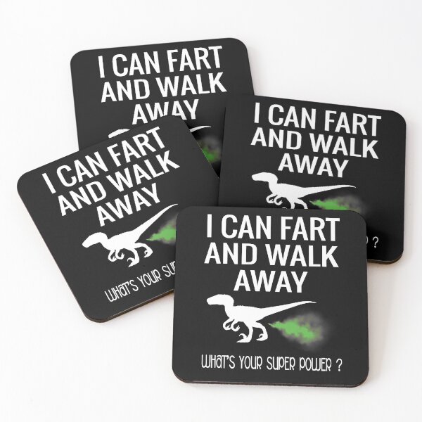 Item preview, I Can Fart and Walk Away What's Your Super Power designed and sold by Merch By ika.
