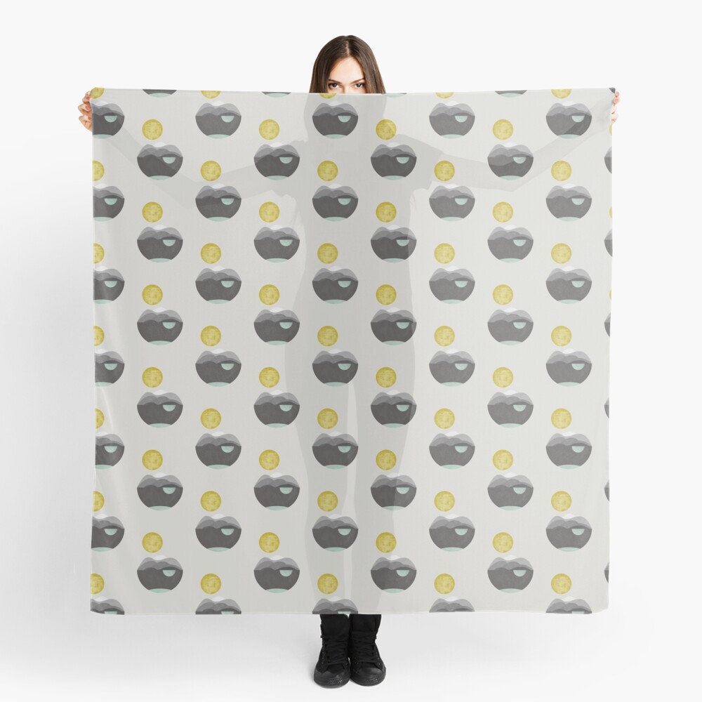 Dunes, geometric art Scarf