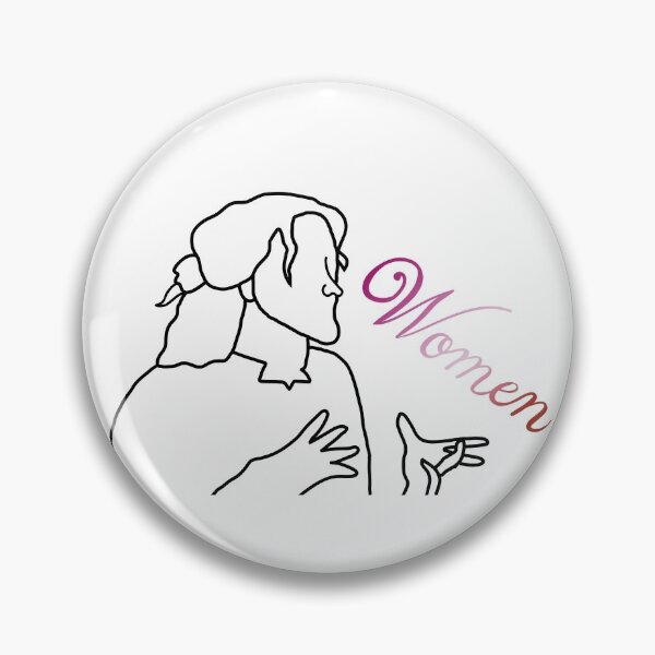 Item preview, Little Women Jo March Orgullo lésbico "Mujeres" designed and sold by sarahjodoesart.