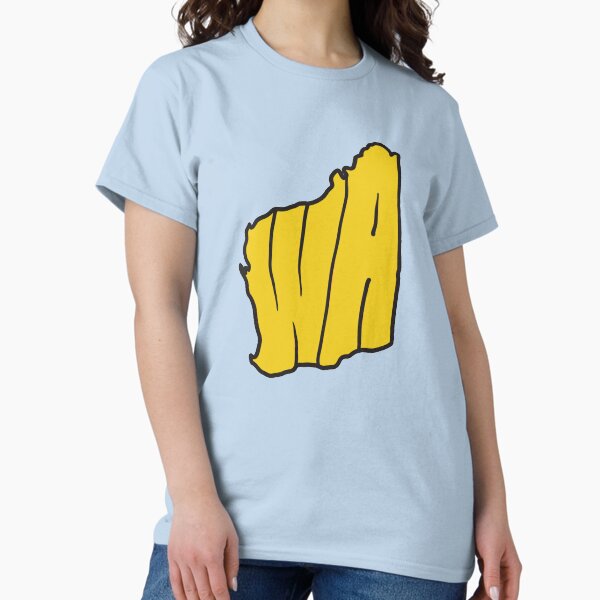 Item preview, Western Australia WA Australian States Map Art designed and sold by ThisTravelLife.
