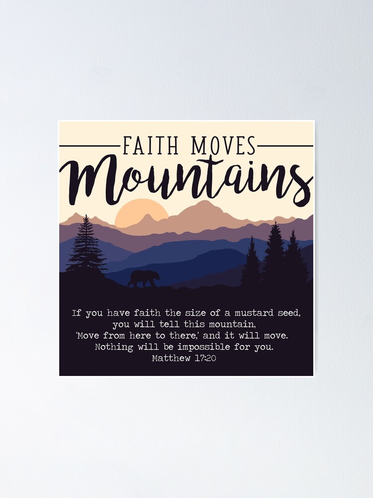 Faith Can Move Mountains {Classic Verse Band} Faith Can Move Mountains {Classic Verse Band}