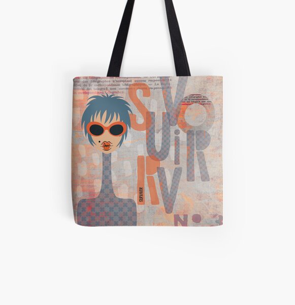 Survivor All Over Print Tote Bag