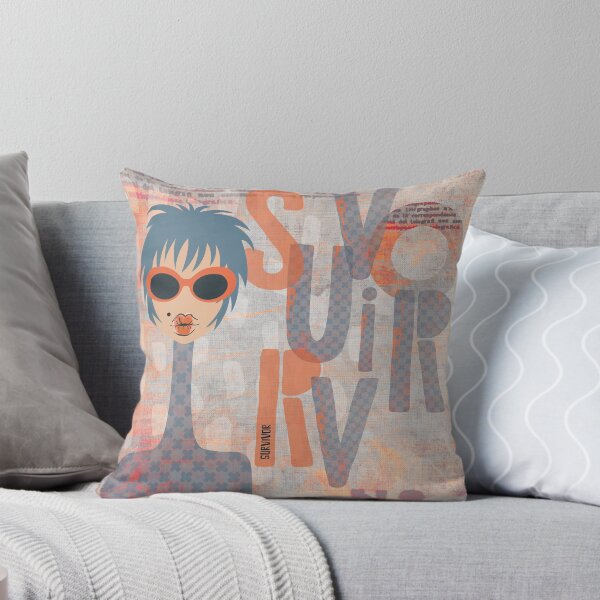 Survivor Throw Pillow
